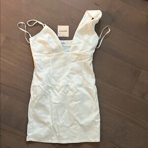 White SuperDown Dress Revolve NWT